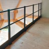 Security Railing with Plate extension