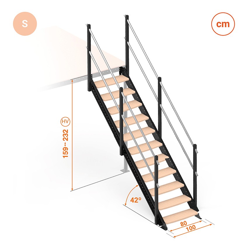 Standard-Treppe