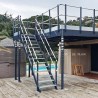 Palier d'escalier