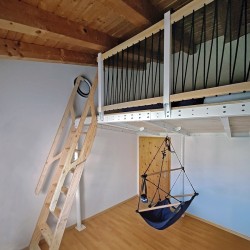 Lagerbühne TS 8 weiß mit...