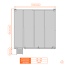 Altillo TS 8 con escalera vertical S