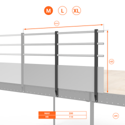 Public Use Railing Extension